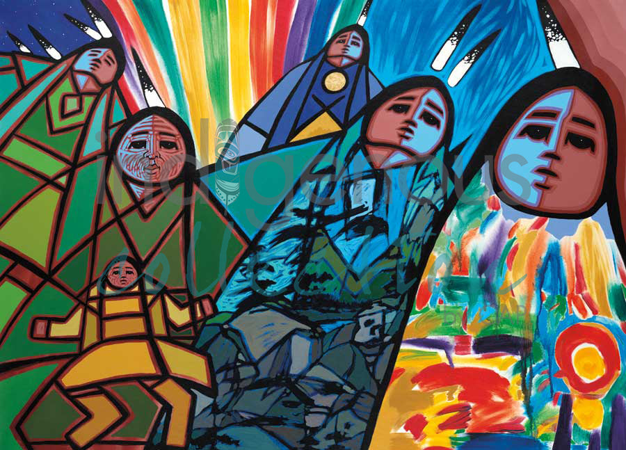 The Lives We Lived by artist Jerry Whitehead