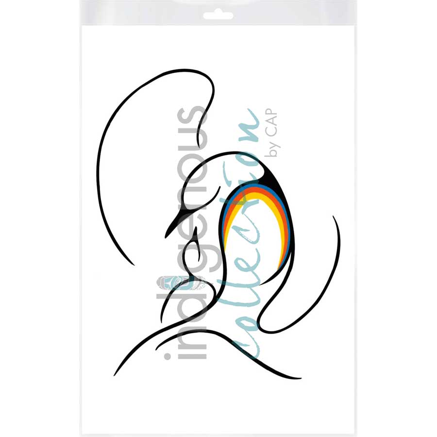 Mother's Love by artist Clemance Wescoupe - Ojibway. Indigenous Collection