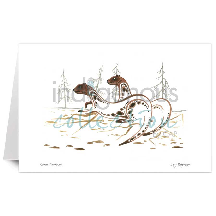 Otter Partners by artist Ray Baptiste