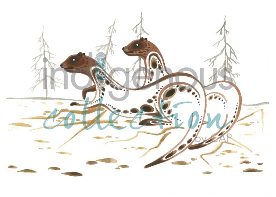 Otter Partners by artist Ray Baptiste