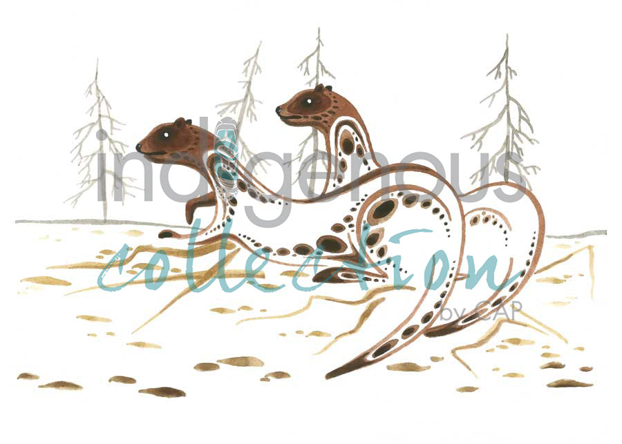 Otter Partners by artist Ray Baptiste