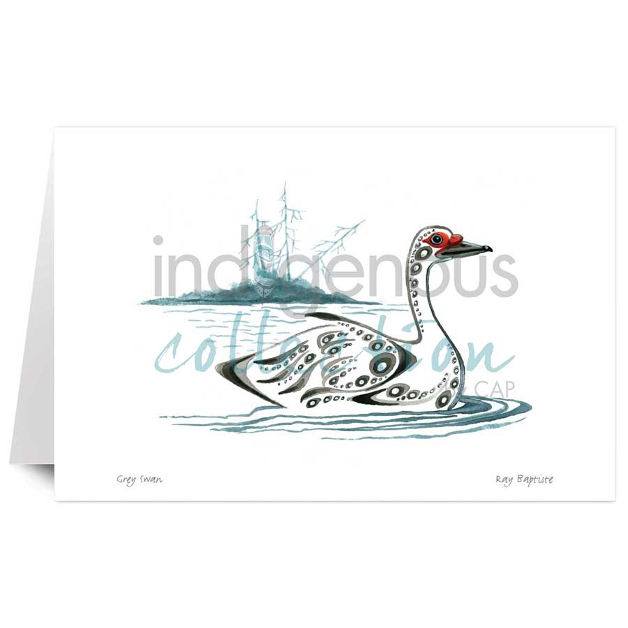 Grey Swan by artist Ray Baptiste