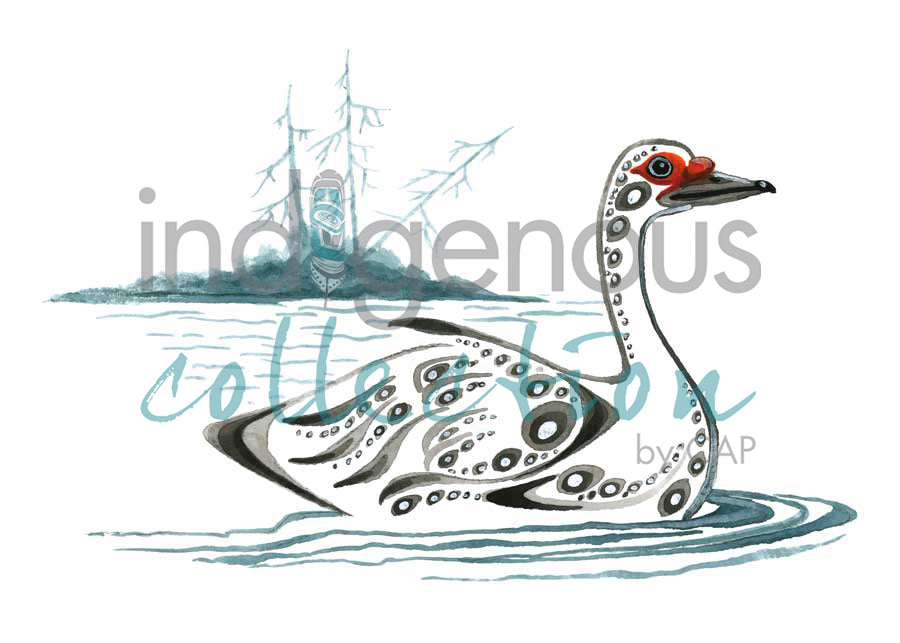 Grey Swan by artist Ray Baptiste