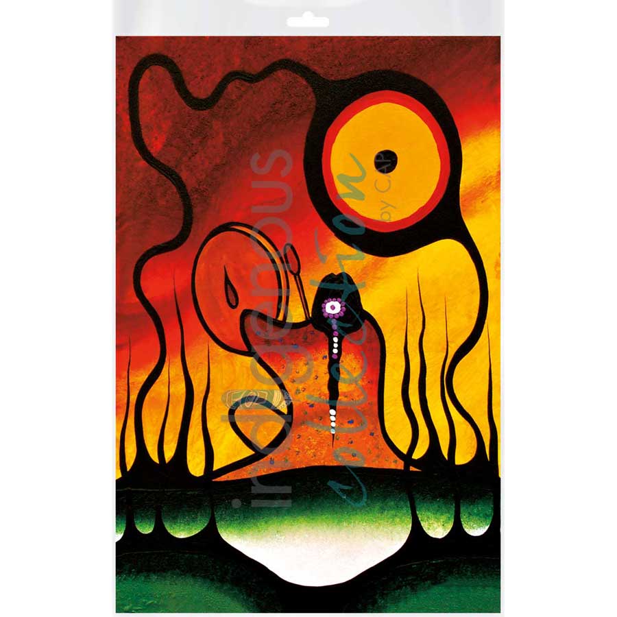 Inside Out by artist Frank Polson - Algonquin. Indigenous Collection