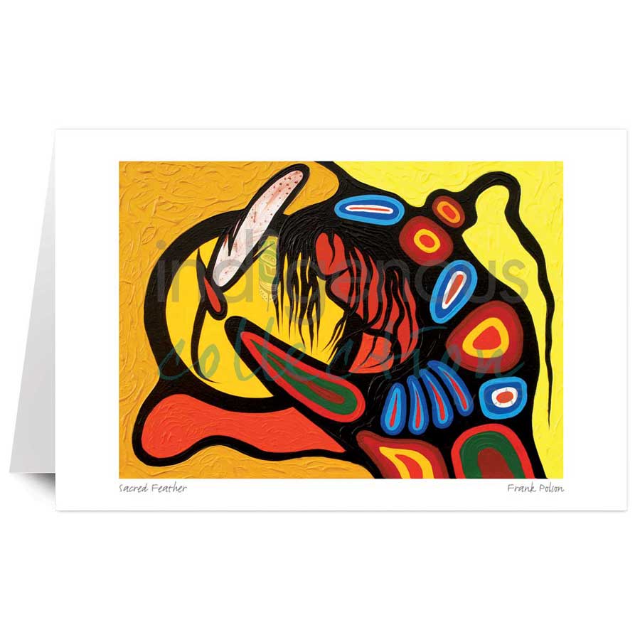 Sacred Feather by artist Frank Polson