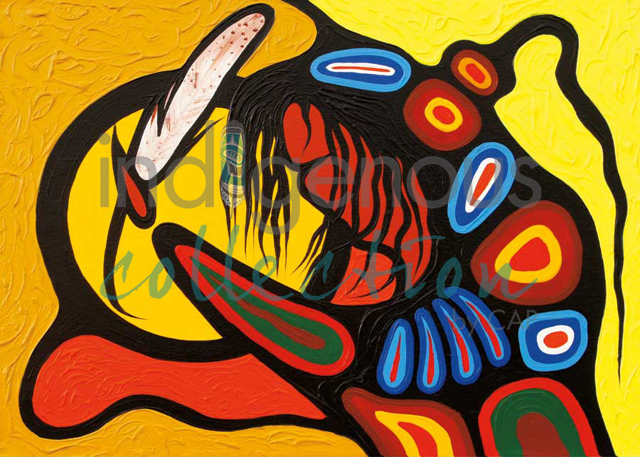 Sacred Feather by artist Frank Polson