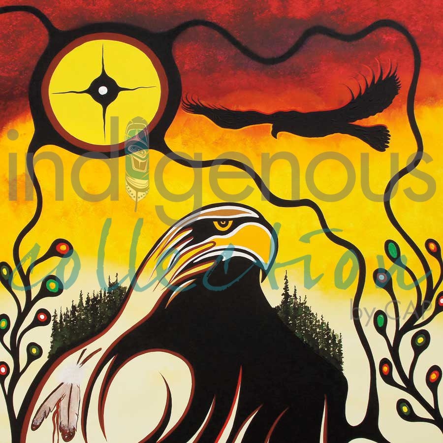 Sacred Messenger by artist Frank Polson