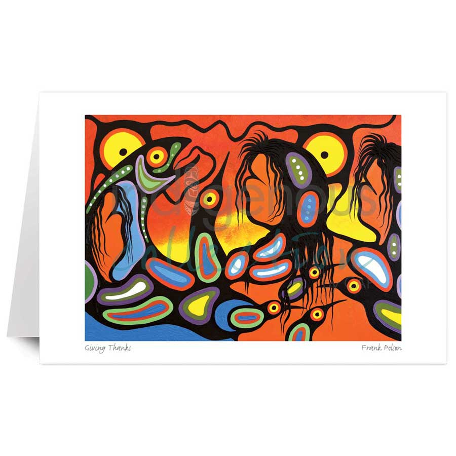 Giving Thanks by artist Frank Polson