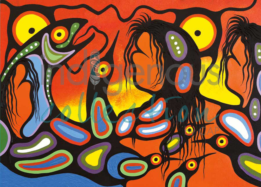 Giving Thanks by artist Frank Polson