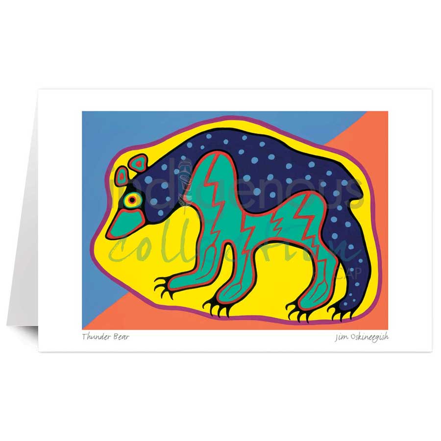 Thunder Bear by artist Jim Oskineegish