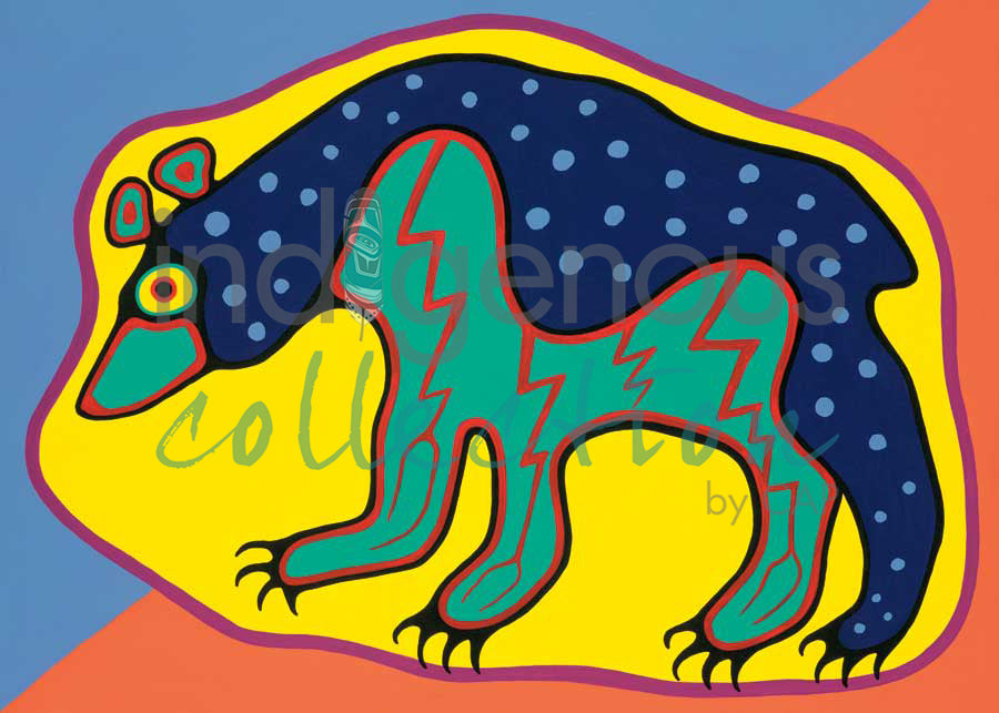 Thunder Bear by artist Jim Oskineegish