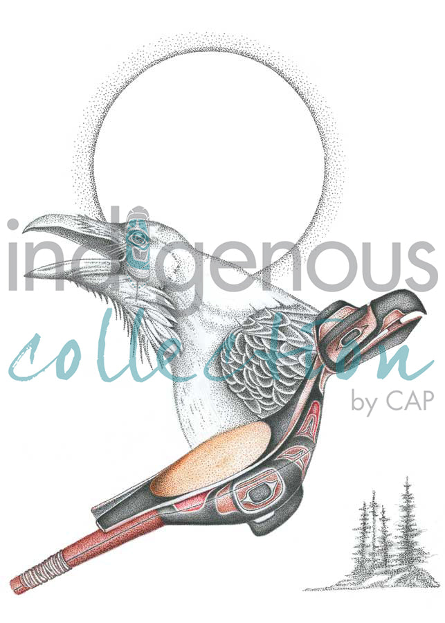 Shaman’s Rattler by artist Charles Silverfox