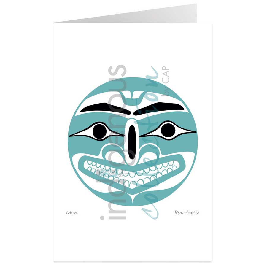 Moon by artist Ben Houstie