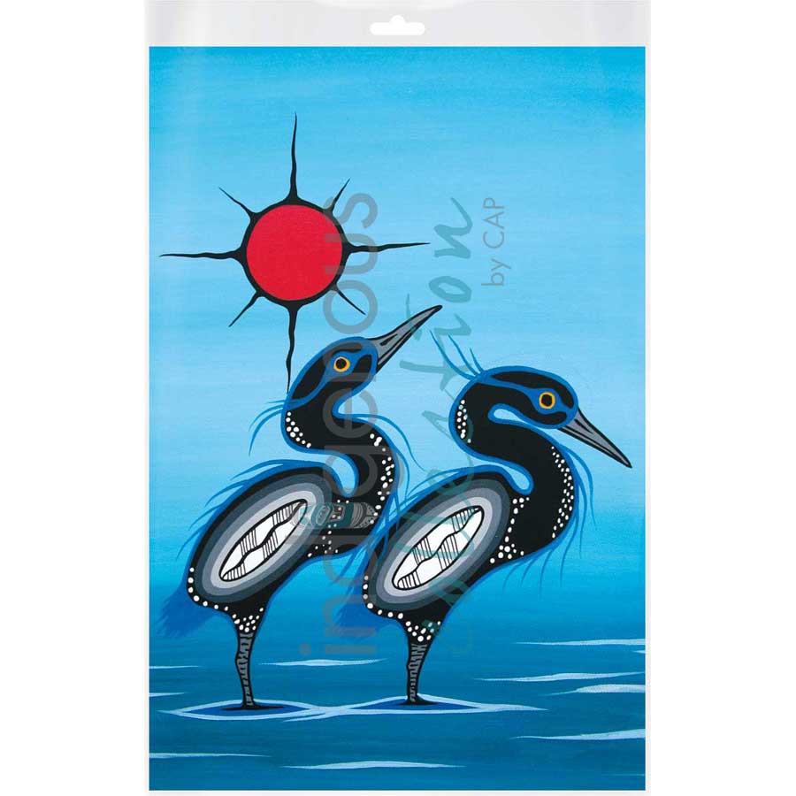 Togetherness by artist Kurt Flett - Oji-Cree. Indigenous Collection