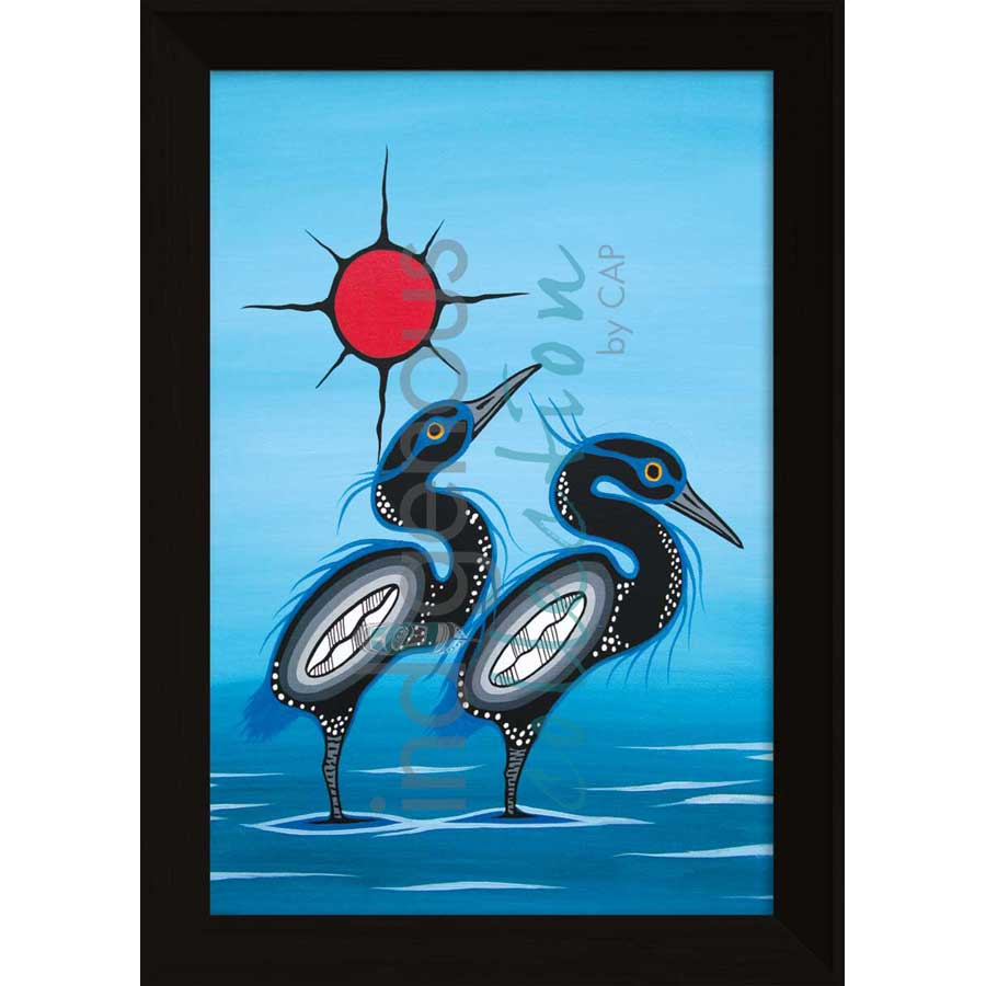 Togetherness by artist Kurt Flett - Oji-Cree. Indigenous Collection