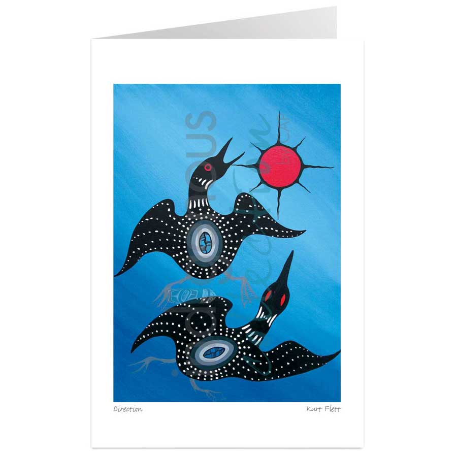 Direction by artist Kurt Flett