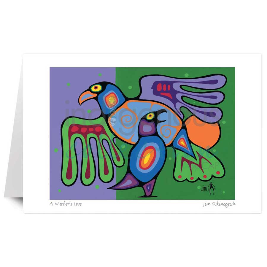 A Mother's Love by artist Jim Oskineegish