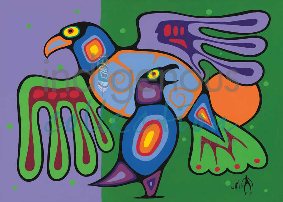 A Mother's Love by artist Jim Oskineegish