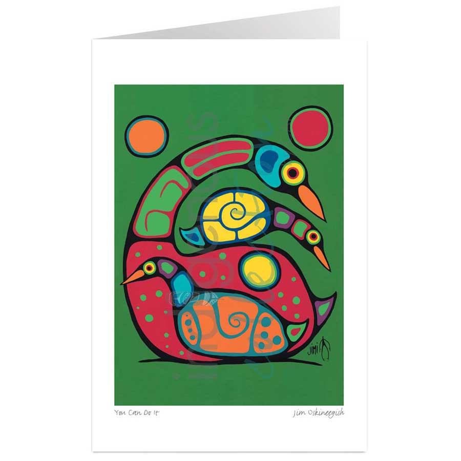 You Can Do It by artist Jim Oskineegish