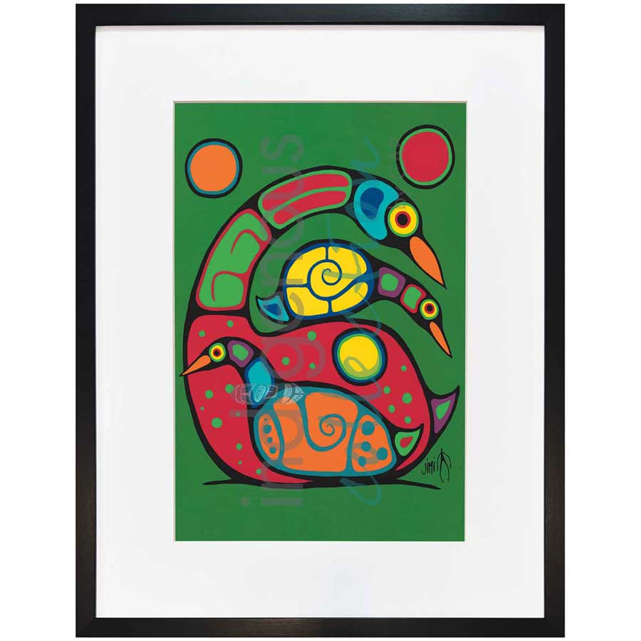 You Can Do It by artist Jim Oskineegish - Ojibway. Indigenous Collection