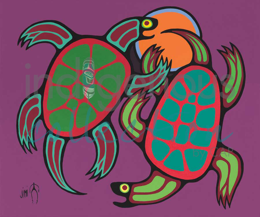 Playful Time by artist Jim Oskineegish