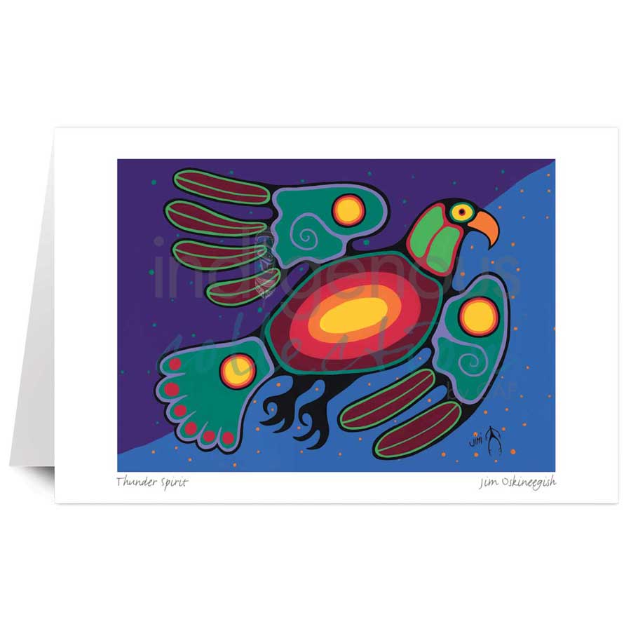Thunder Spirit by artist Jim Oskineegish