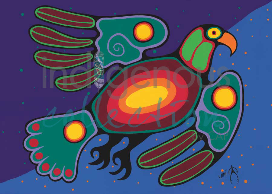 Thunder Spirit by artist Jim Oskineegish