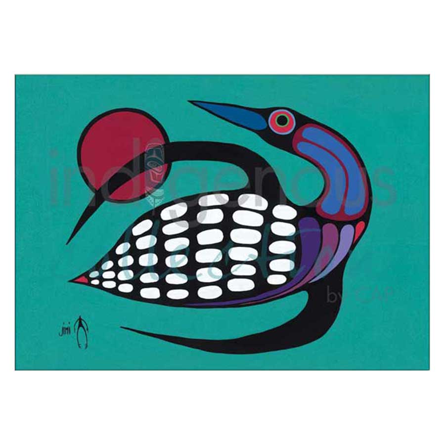 The Majestic Loon Canvas Prints