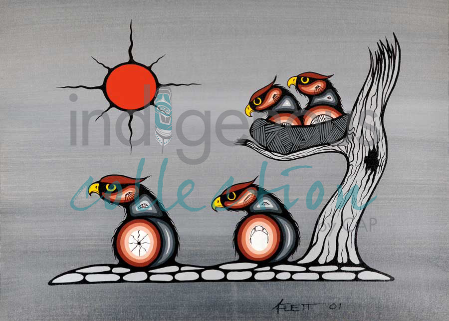 Family by artist Kurt Flett