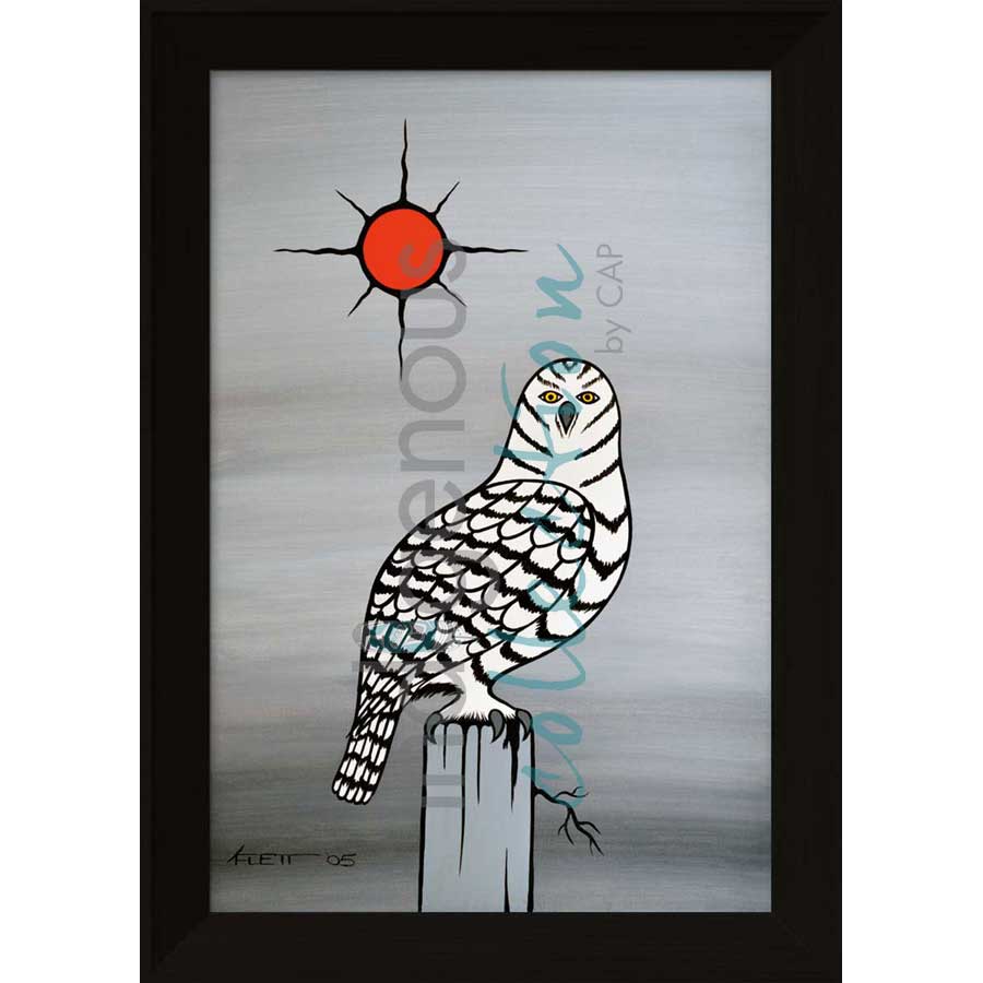 Wisdom by artist Kurt Flett - Oji-Cree. Indigenous Collection