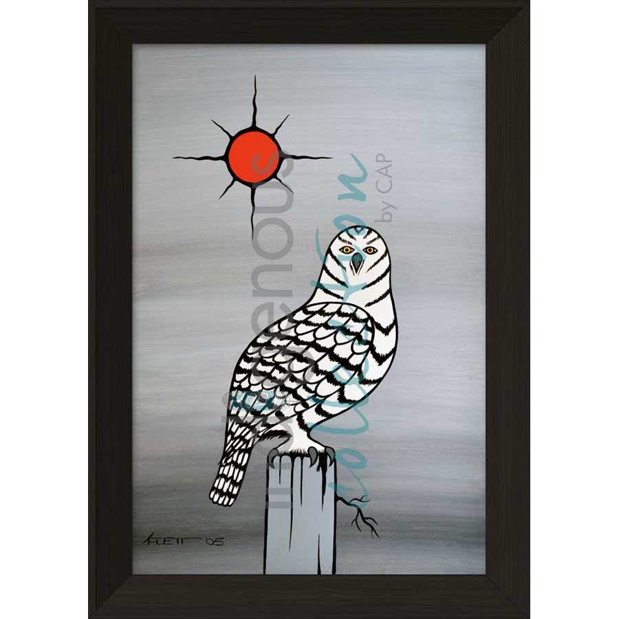 Wisdom by artist Kurt Flett - Oji-Cree. Indigenous Collection