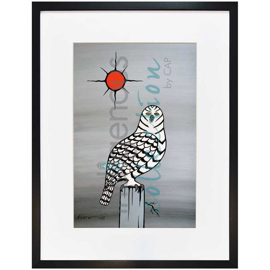 Wisdom by artist Kurt Flett - Oji-Cree. Indigenous Collection