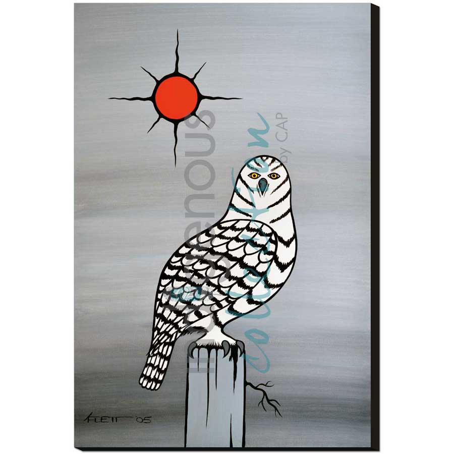 Wisdom by artist Kurt Flett - Oji-Cree. Indigenous Collection