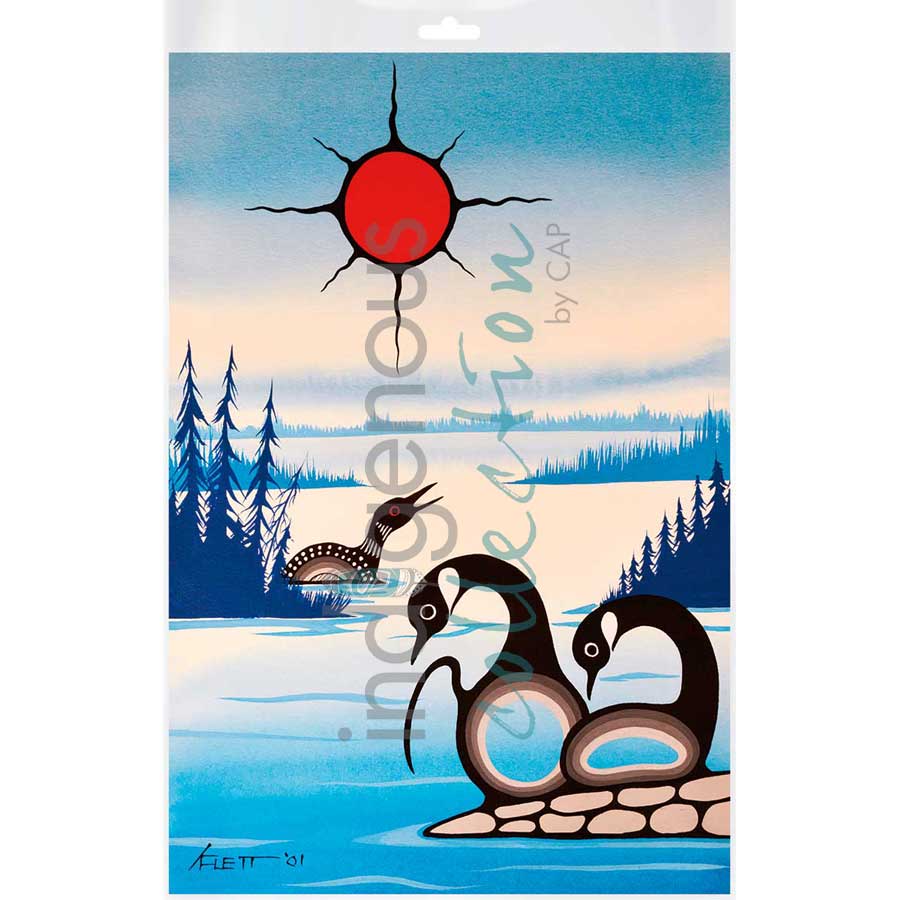 Harmony by artist Kurt Flett - Oji-Cree. Indigenous Collection