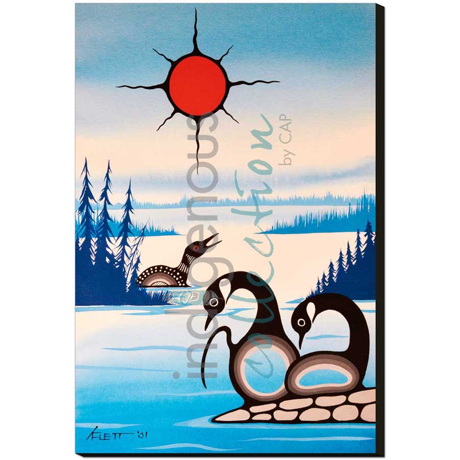 Harmony by artist Kurt Flett - Oji-Cree. Indigenous Collection