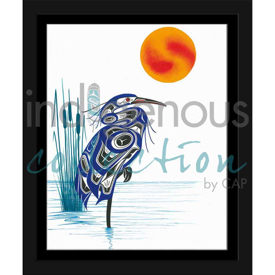 Rest & Reap by artist Richard Shorty - Northern Tutchone. Indigenous Collection