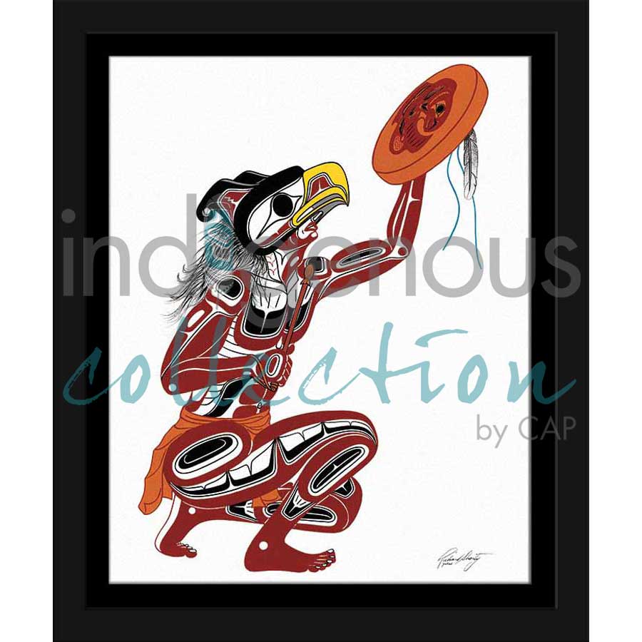 Thunder by artist Richard Shorty - Northern Tutchone. Indigenous Collection