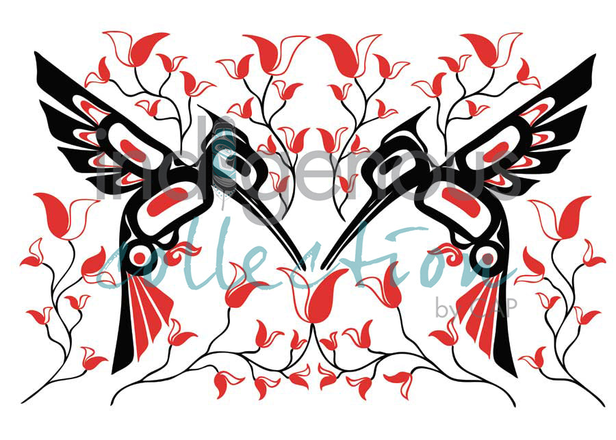 Hummingbirds by artist Eric Parnell