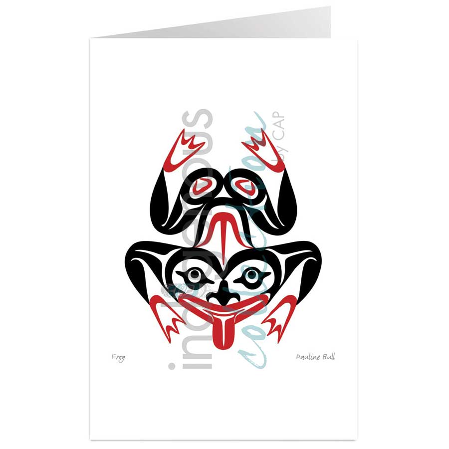 Frog by artist Pauline Bull