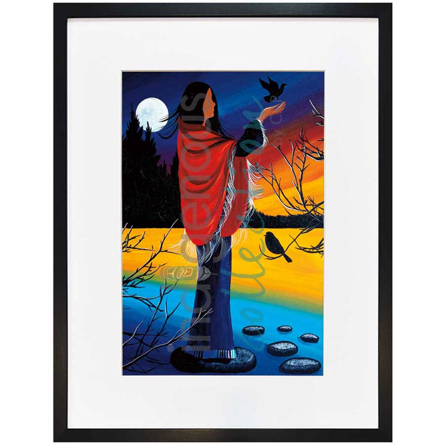 Migration by artist Betty Albert - Cree. Indigenous Collection