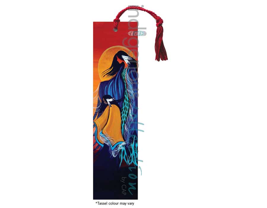 Mother and Daughter Bookmark by artist Betty Albert