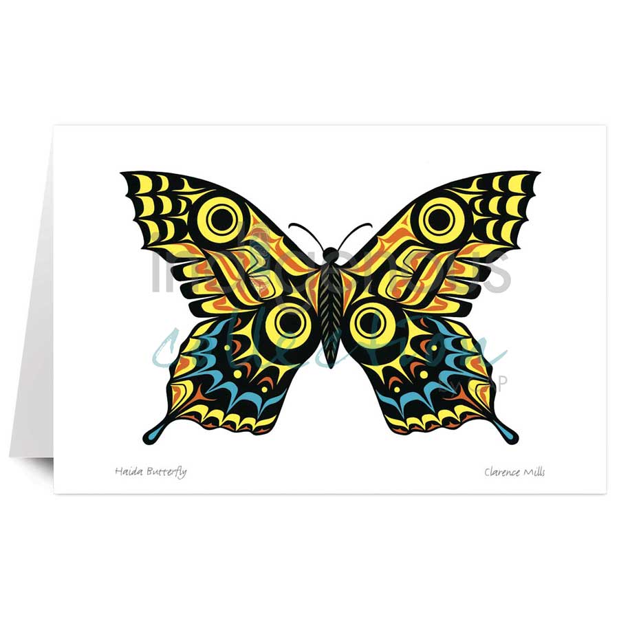 Haida Butterfly by artist Clarence Mills