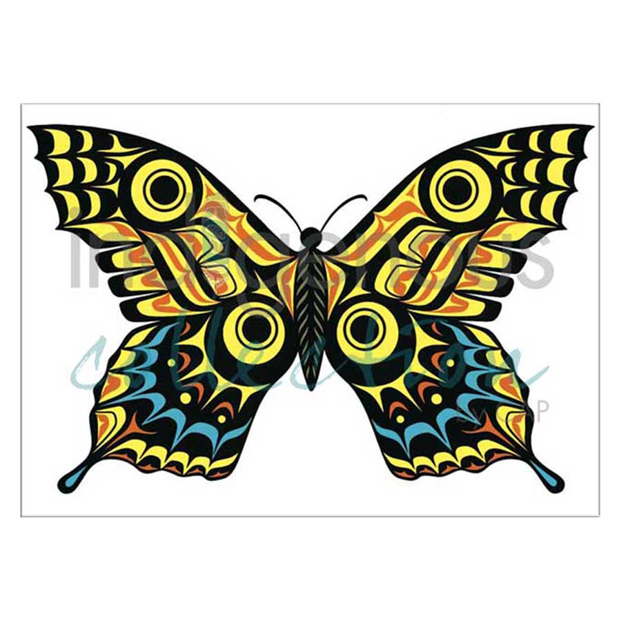 Haida Butterfly Canvas Prints