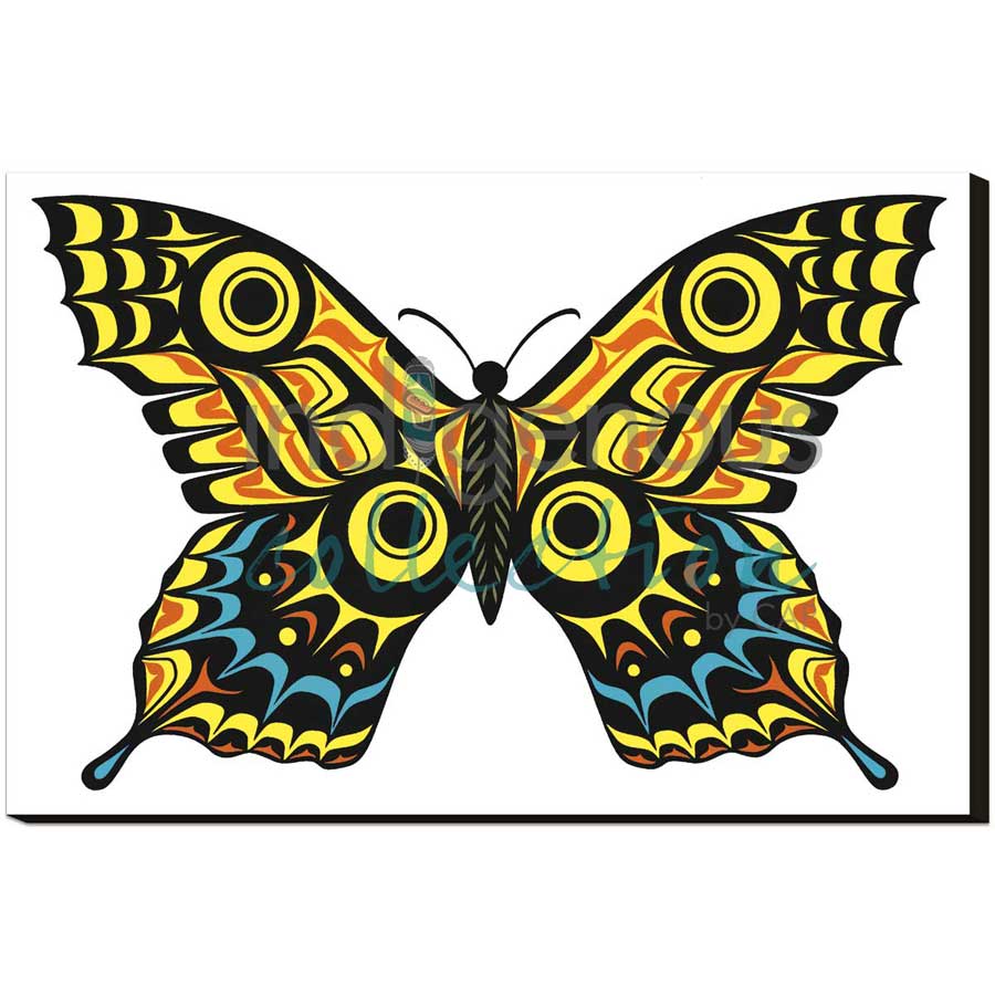 Haida Butterfly by artist Clarence Mills - Haida. Indigenous Collection