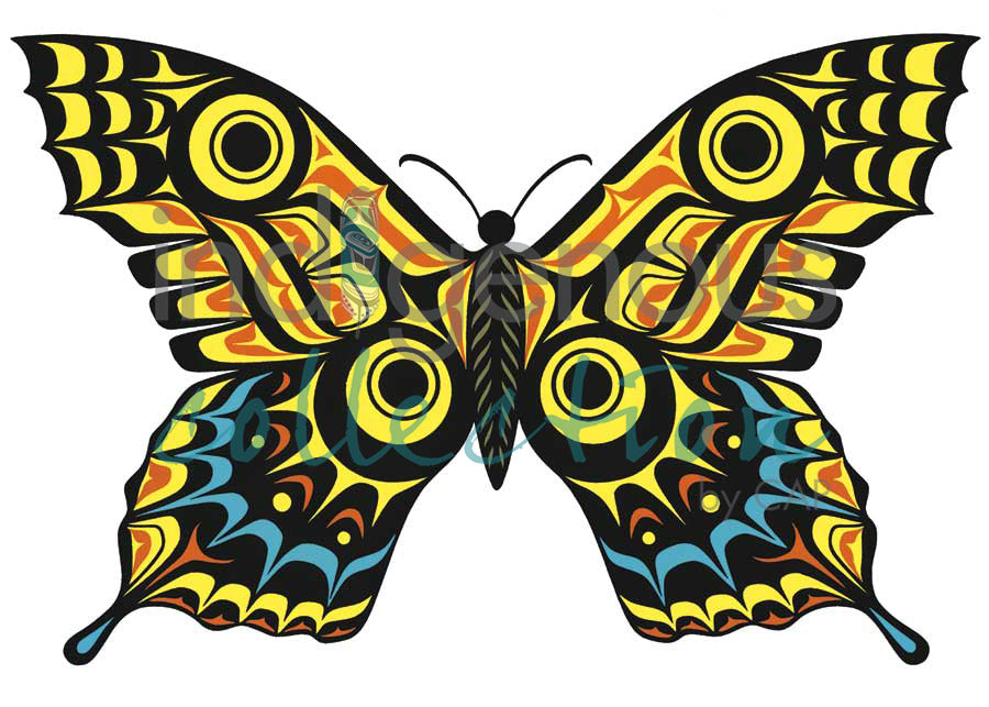 Haida Butterfly by artist Clarence Mills