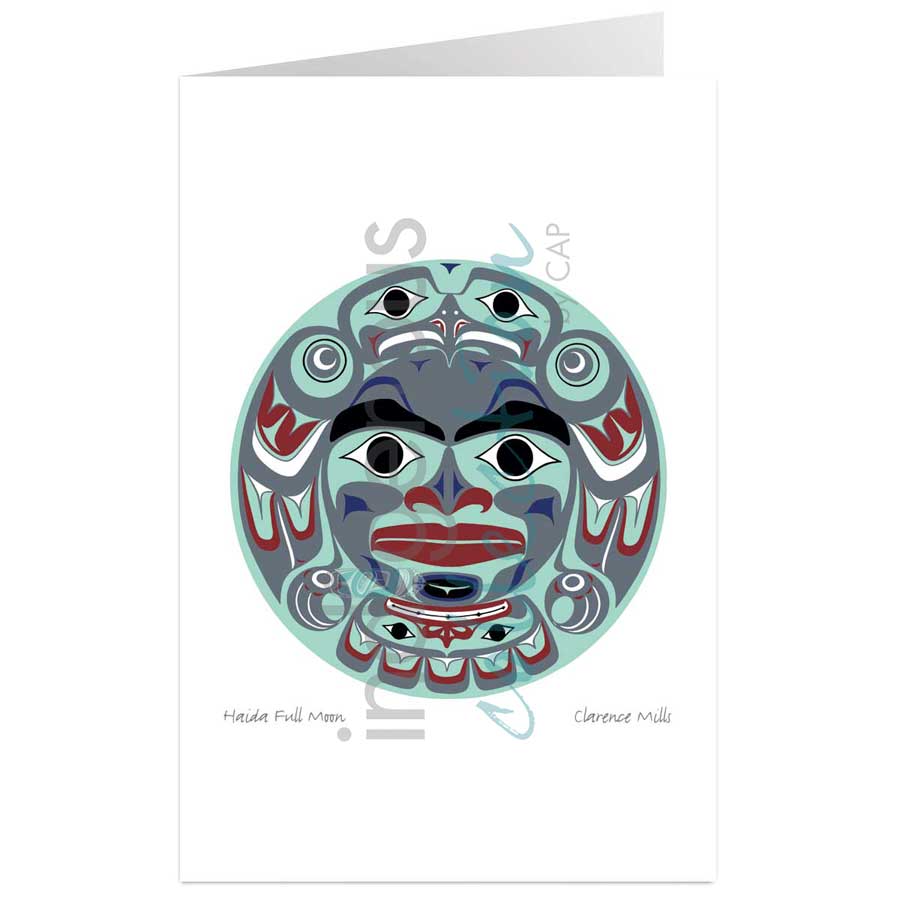 Haida Full Moon by artist Clarence Mills