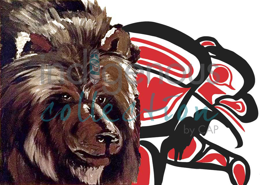 Bear I by artist Edgar Alan Rossetti