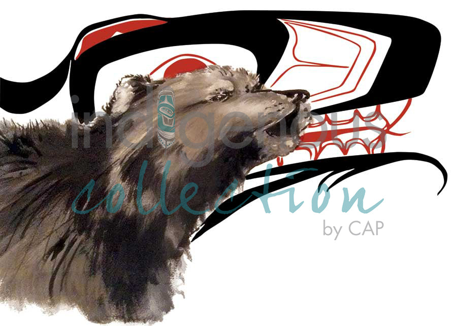 Bear II by artist Edgar Alan Rossetti