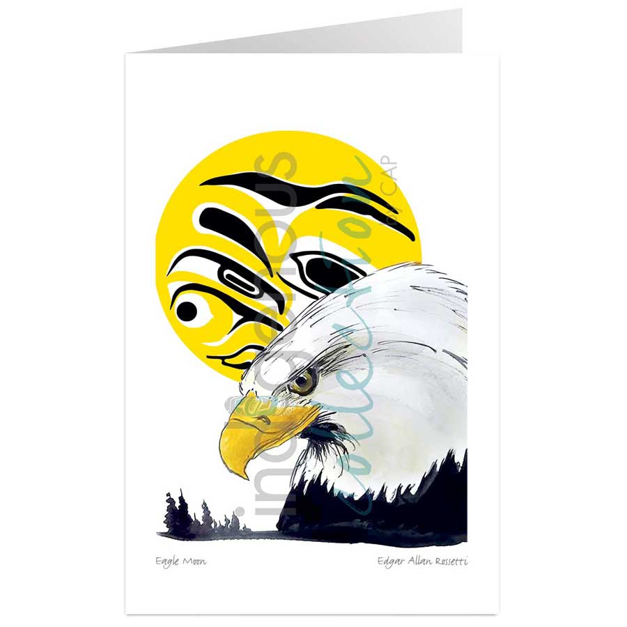 Eagle Moon by artist Edgar Alan Rossetti