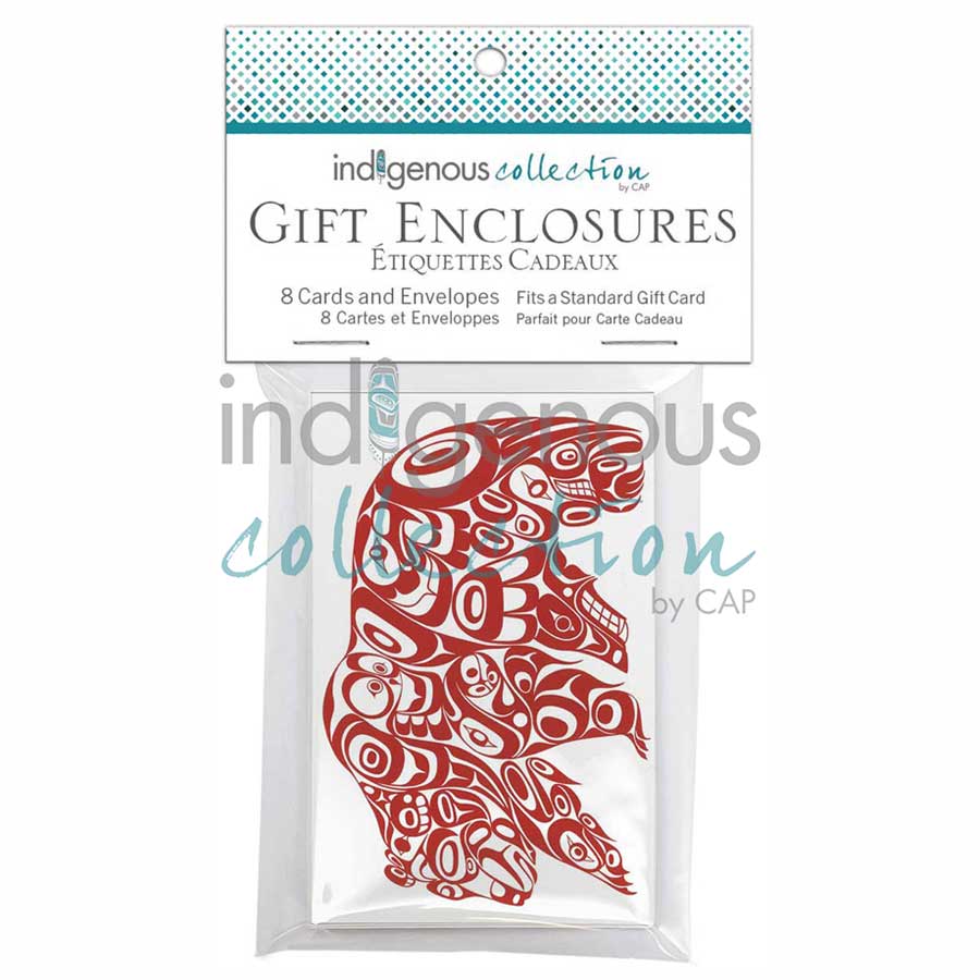 Bear Design Gift Enclosure Cards by artist Jonathan Erickson